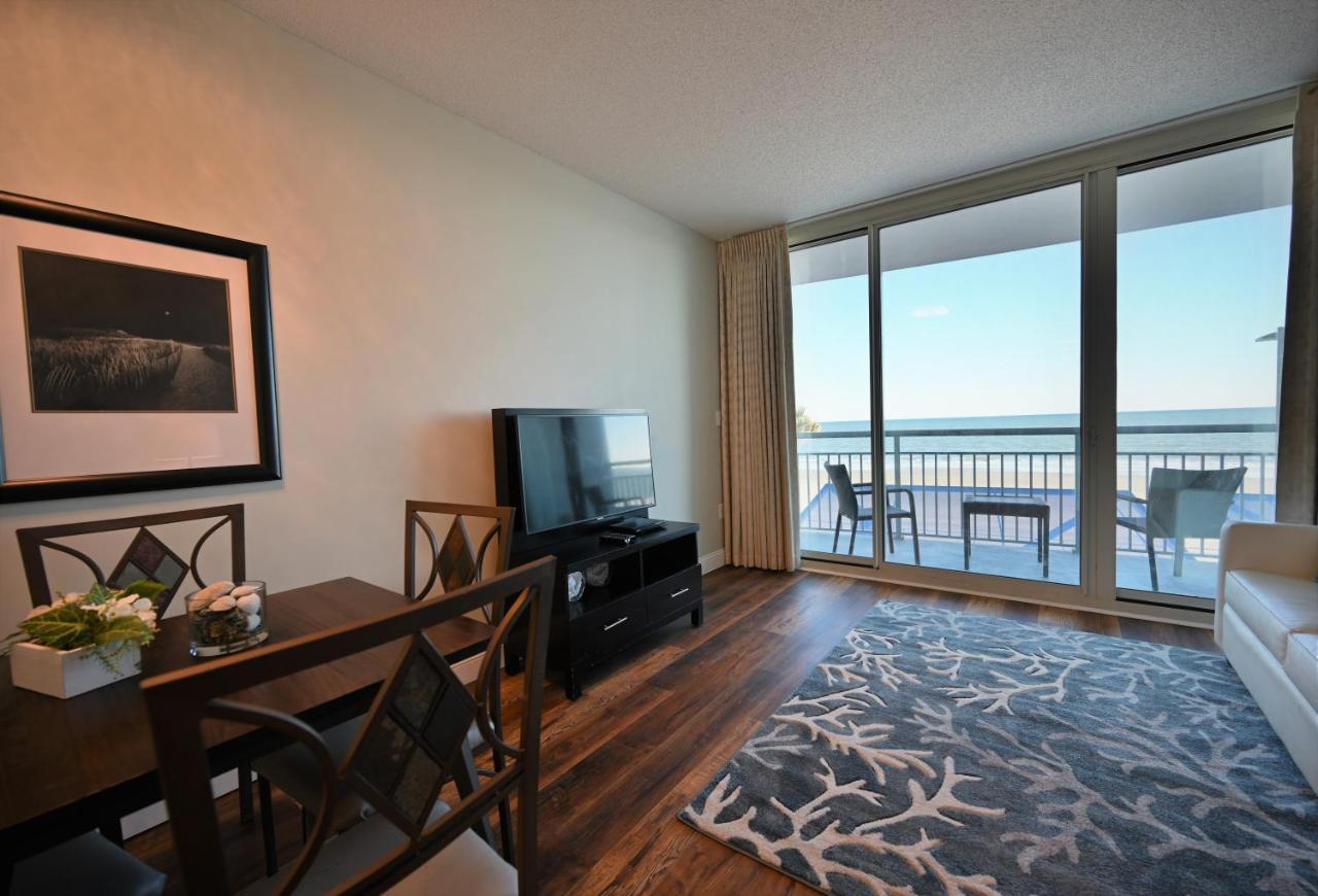 Spectacular Ocean Front Real 1 Bedroom Condo, 2 Ba Миртъл Бийч Екстериор снимка